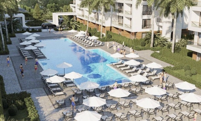 Nardaran Complejo | Cozy 1-bedroom in delightful Sea Breeze resort with AC, WiFi in Baku.