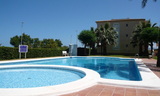 Platja de Piles Apartamento | Apartamento con fantásticas vistas al mar en la playa de dunas.