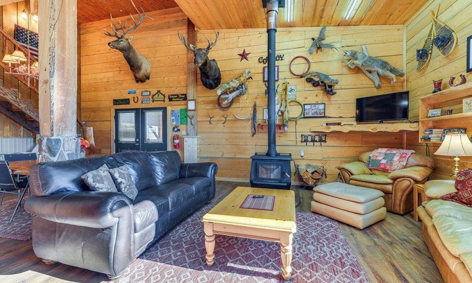 Cora Cabina | Rústico Cora Studio Cabin por Wind River Mtns!