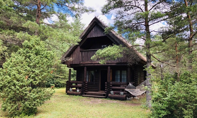 Kudjape Cabaña | Acogedora casa de vacaciones cerca del mar en la isla de Saaremaa