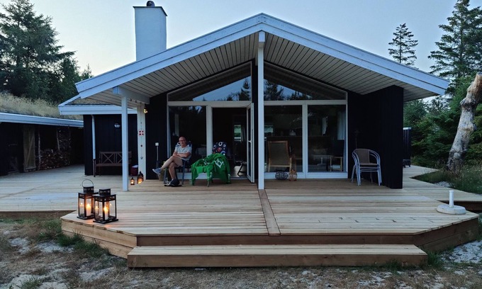 Rødhus Cabaña | acogedora casa cerca de la playa y los bosques