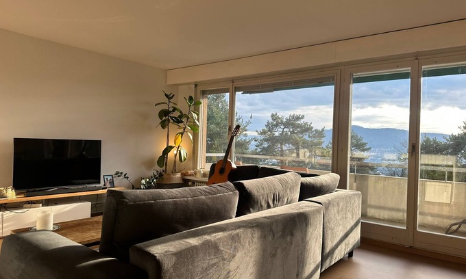 Hoengg Apartamento | Cozy Room with Large Terrace & Stunning View