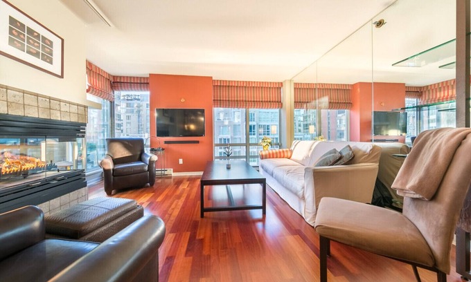 Downtown Vancouver Casa | D30 - 1 habitación en Beach Ave