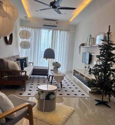 Larut Apartamento | Dandelion 3BR Apt Near lake garden