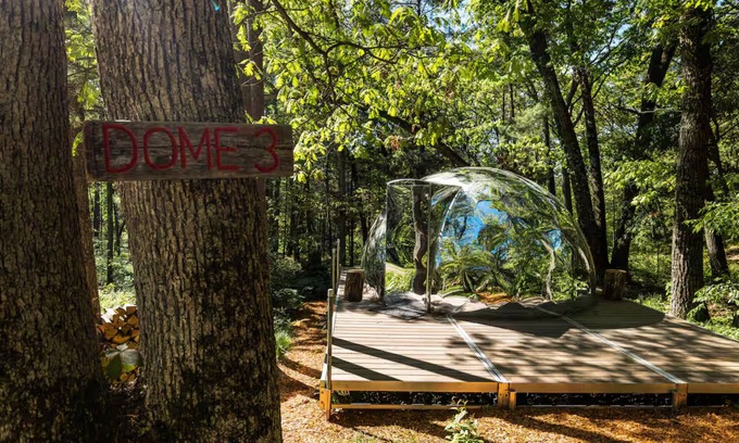 Wisconsin Dells Cabina | Dells Domes- Woodland Haven -Dome 3