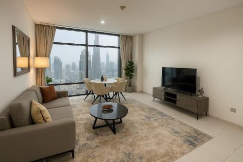 DIFC Apartamento | DIFC Index Tower Burj Khalifa View 1BR