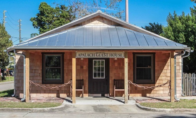 Historic Downtown Apalachicola Cabaña | Cómoda casa de vacaciones en familia en el centro Histórico Apalachicola