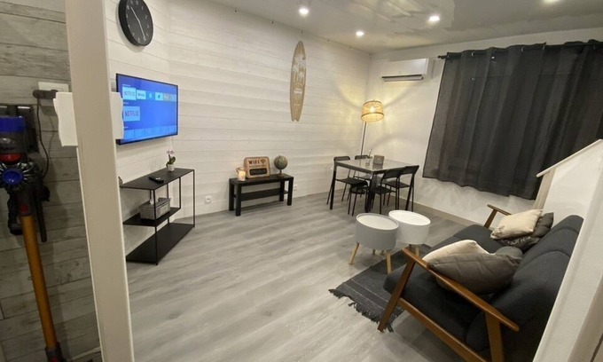 Montchanin Apartamento | Dúplex-Apartamento-Baño con bañera