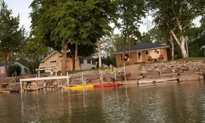 Luxemburg Cabaña | Door County, Green Bay Cottage frente al mar. 20 minutos a Green Bay y Stur. Bahía