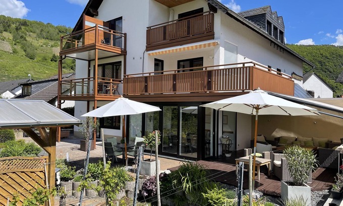 Traben-Trarbach Cabaña | Doppelzimmer 10 - Gäste- und Weinhaus Haus Schatzgarten