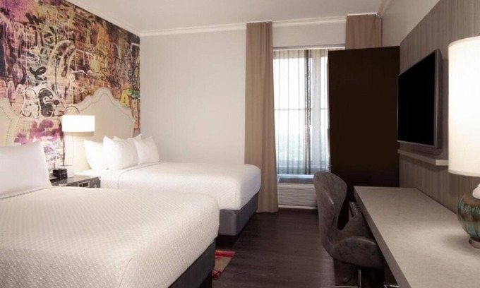 Midtown Hotel | Double Bed Bliss, Hotel Indigo Atlanta Midtown, Near The Fox Theatre, 2 Rooms