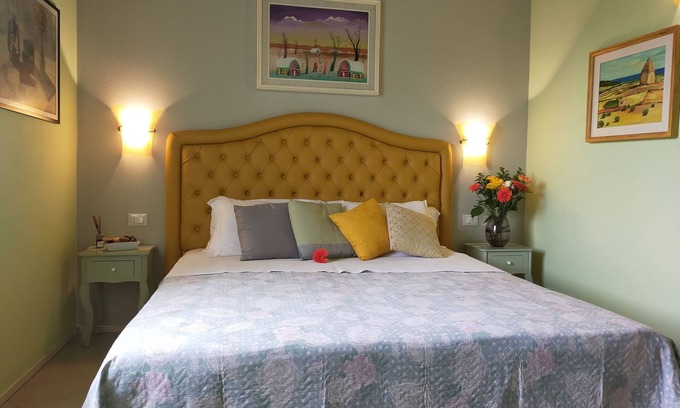 Malalbergo Otro | Habitación doble en una casa de campo del siglo XVI.