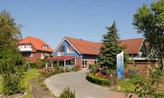 Esens Cabaña | Double room Krabbe in the Hotel-Pension Altes Siel - Double room Krabbe with