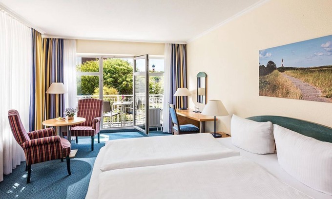 Wangerooge Casa | Double room south side with balcony - Strandhotel Gerken