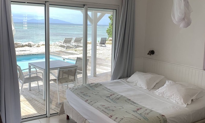 Grand-Bourg Hotel | Habitacion Doble-Estándar-Baño Privado-Vista al Mar