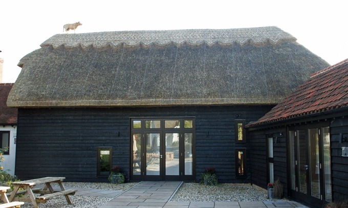 Chrishall Casa | Kent-Habitacion Doble-Baño con bañera