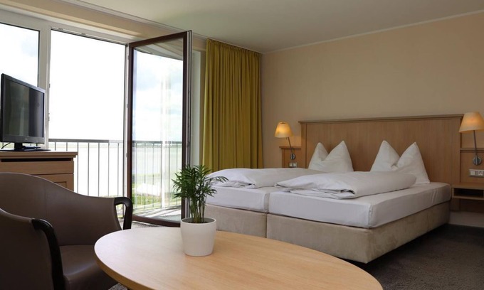 Toenning Casa | Habitación doble confort junto al agua - Strandhotel Fernsicht