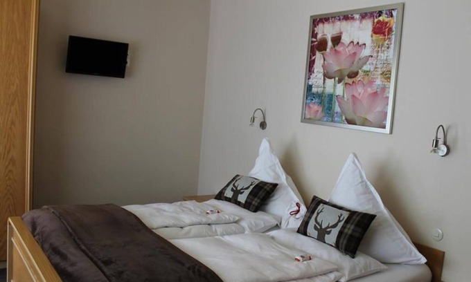 Brodenbach Cabaña | Habitación doble con balcón - Mosel-Pension Gästehaus Christiane