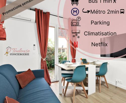 Mirail-Reynerie-Bellefontaine Apartamento | Douceur d'argile