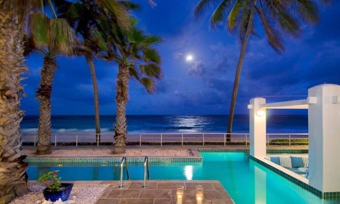 Dawn Beach Estates Villa | DREAM 5-Star Premier BEACHFRONT 3 Bedroom Villa + Private Pool