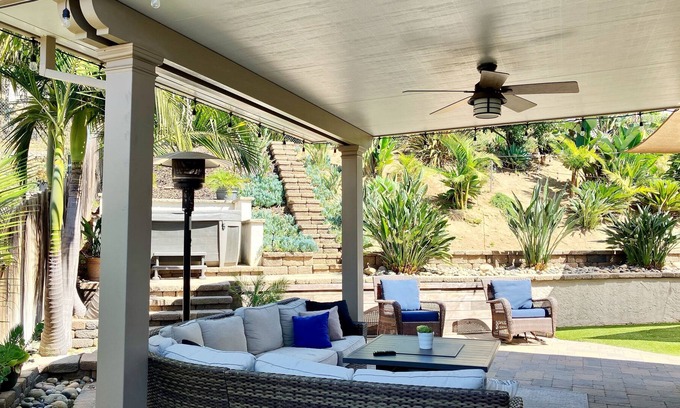 Country Club Casa | Dual master 4-bedroom home with hot tub