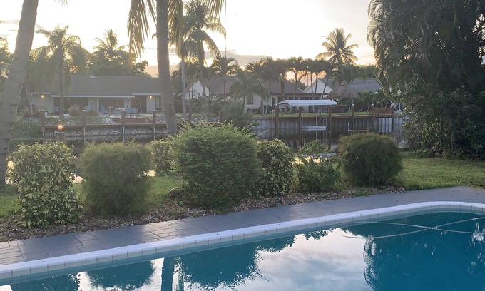 Tropic Palms Casa | East Delray Beach House con piscina privada