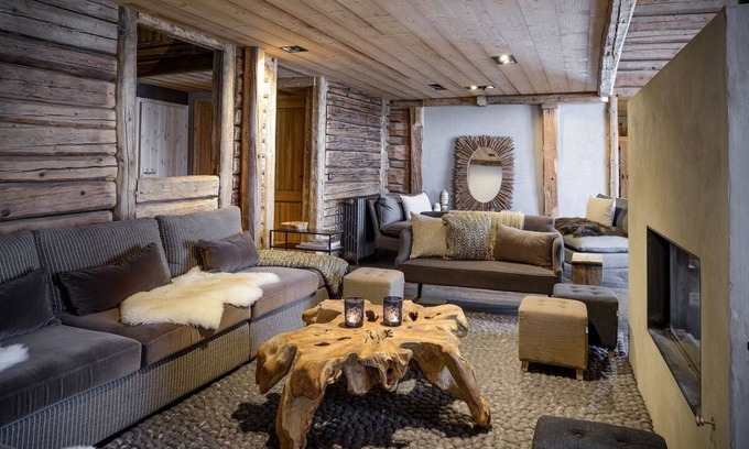 Hauteluce Chalet De Esquí | Chalet de diseño ecológico con vistas al Mont Blanc y baño nórdico (15 personas)