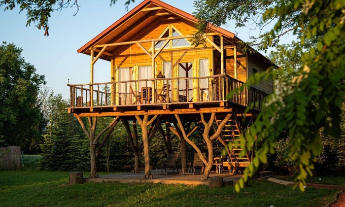 Mesteri Chalet De Esquí | EHM Treehouse Chalet near Thermal Spa & Nature