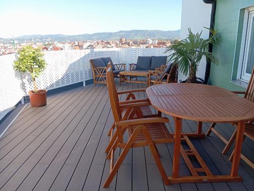 Centro de la ciudad de Gijón Apartamento | EL CAPRICHO SUITE LA TERRAZA, Gran Terraza con vistas y PARKING incluido