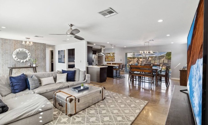 Park Scottsdale One Casa | Elegant Desert Sanctuary w/ Heated Pool & Hot Tub