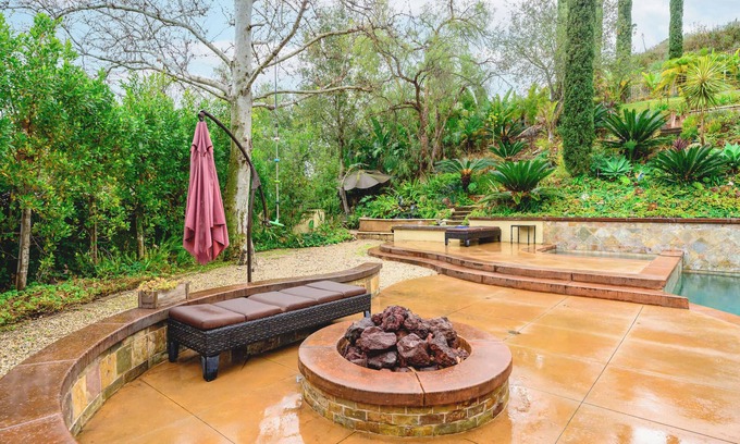 Rancho Santa Margarita Casa | Elegant Villa Retreat Pool Garden Alfresco Lounge