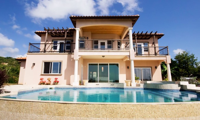 Vieux Fort Quarter Casa | Emerald Vista Villa ubicada en Savannes Bay, Santa Lucía