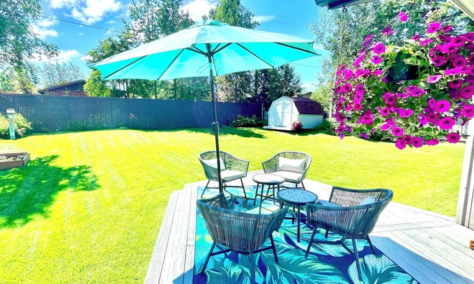 Soldotna Casa | Entire home remodeled & 1 mile to Kenai River & 1/2 block to Peninsula Hospital