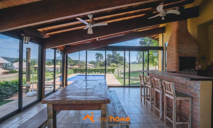 Iaras Casa | Escapada perfeita com piscina no interior de SP