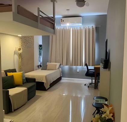 Gloria Apartamento | Estúdio a 9min Praia e 5min Metrô com Cama Loft