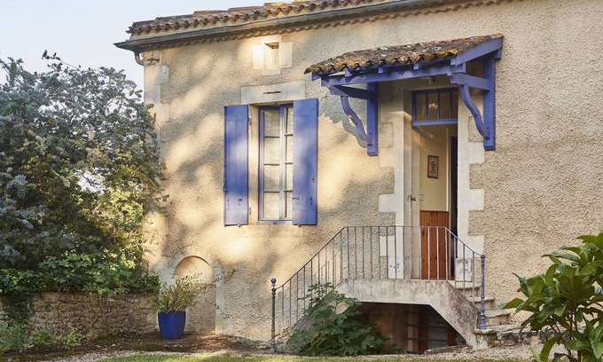 Saint Palais Cabaña | Estuaire Gironde - Cerca de BLAYE En los viñedos a 1 km tiendas Gite 75m²