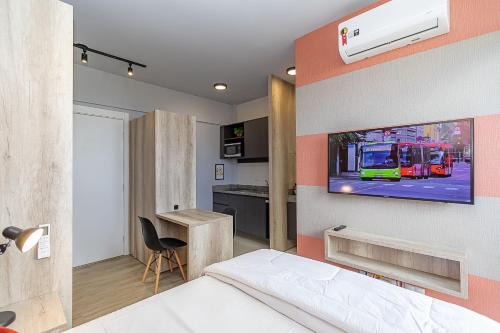 Mossungue Apartamento | Estudio com vista ao Shopping Barigui - ECO0707