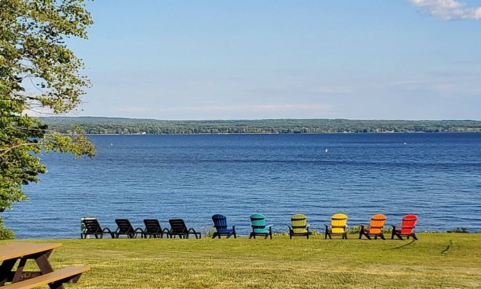 Mayfield Casa | Adirondack Lakefront Retreat en el Gran Lago Sacandaga