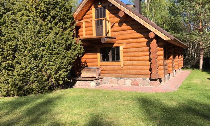 Hara Chalet De Esquí | Excellent log house with a sauna in Lahemaa!