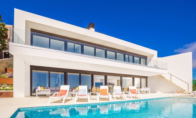 Cumbre del Sol Villa | Exclusivo de 5 dormitorios con vistas al mar