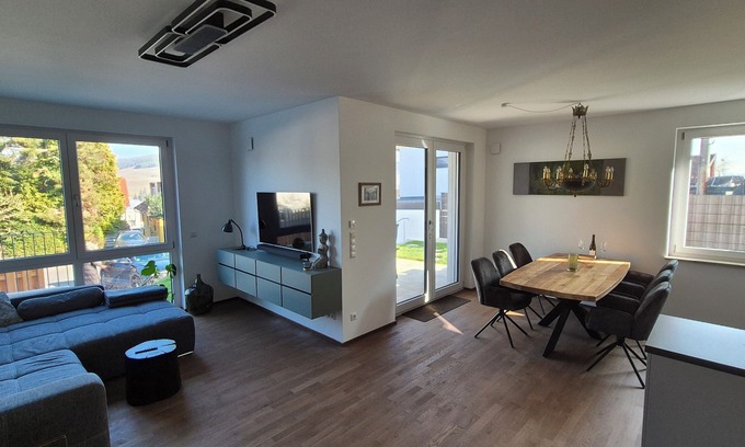 Erlabrunn Apartamento | Exclusive feel-good oasis "MainRefugium" in the beautiful Main Valley