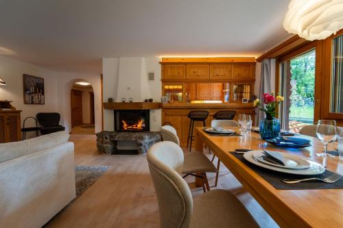 Klosters Platz Apartamento | Exclusive Glacier View Apartment 1-4 Pers