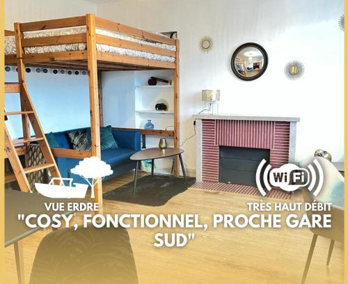 Vieux Malakoff Apartamento | Félix Vue Erdre & Cité des Congrès/Gare Sud