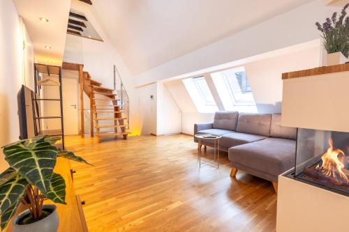 Hattingen Apartamento | Fachwerk Boutique-Hotel Suite