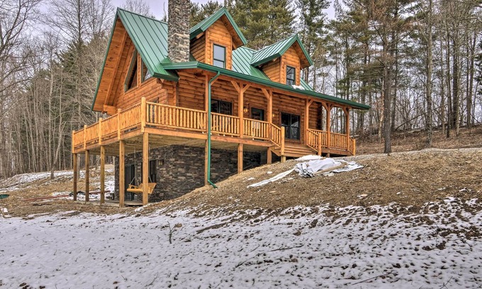 Bladensburg Cabina | ¡NUEVO! Cabina de Varsovia para familias con terraza amueblada