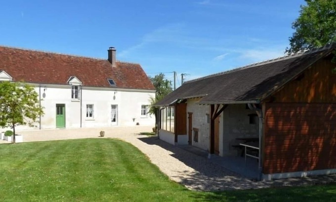 Vicq-sur-Nahon Cabaña | Encantadora casa rural con jardín, cerca de castillos y zoológico, ideal para familias y amigos
