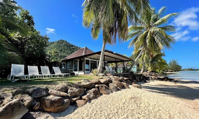 Moorea-Maiao Cabaña | Fare Matairoa - Cozy Cottage w Pretty Beachfront