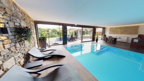 Buellingen Casa | Ferienhof A&B Wellness Villa 12 personen