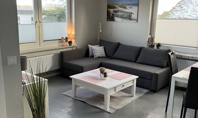 Sehestedt Apartamento | Ferienwohnung Erdgeschoss) Haus Ankerplatz , am Nord - Ostsee - Kanal