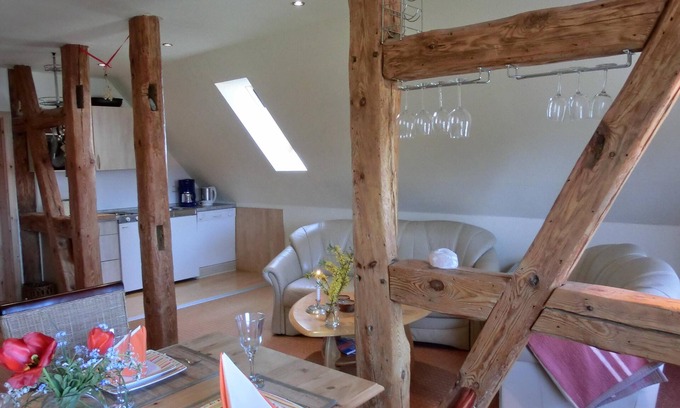 Hirschburg Apartamento | Fewo mit 2 Sep. Schlafzimmern für 6 Personen Gegenüber der "bernsteinreiter"